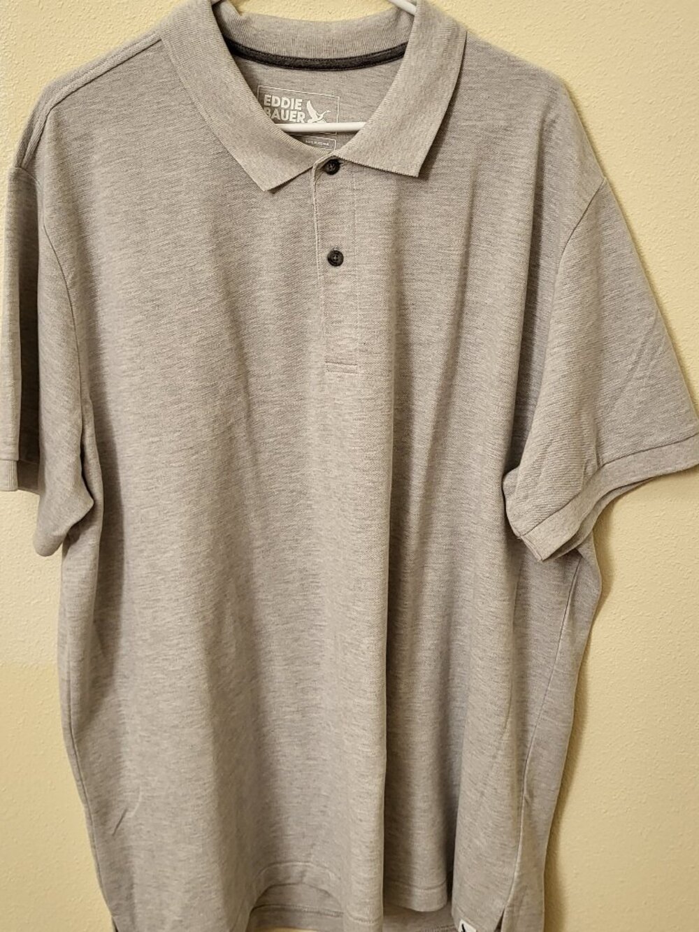 Eddie Bauer Gray Polo XXL